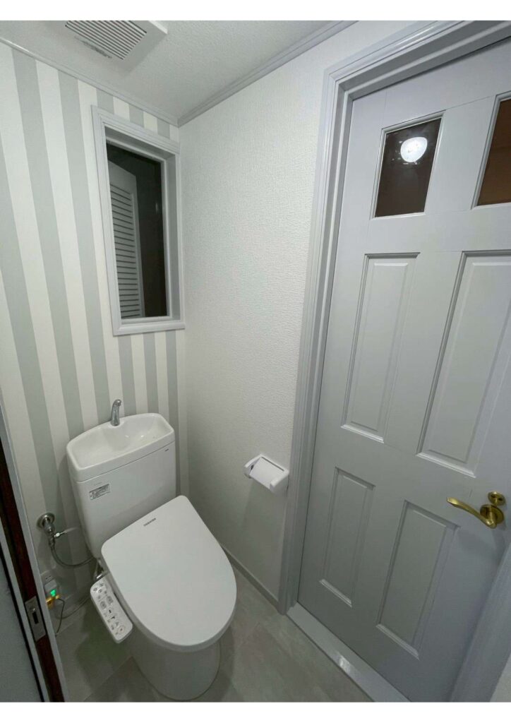 トイレのリフォームの施工写真