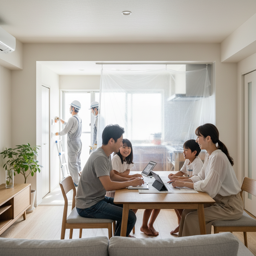 住みながらキッチンリフォーム！工期と生活の両立を実現する方法