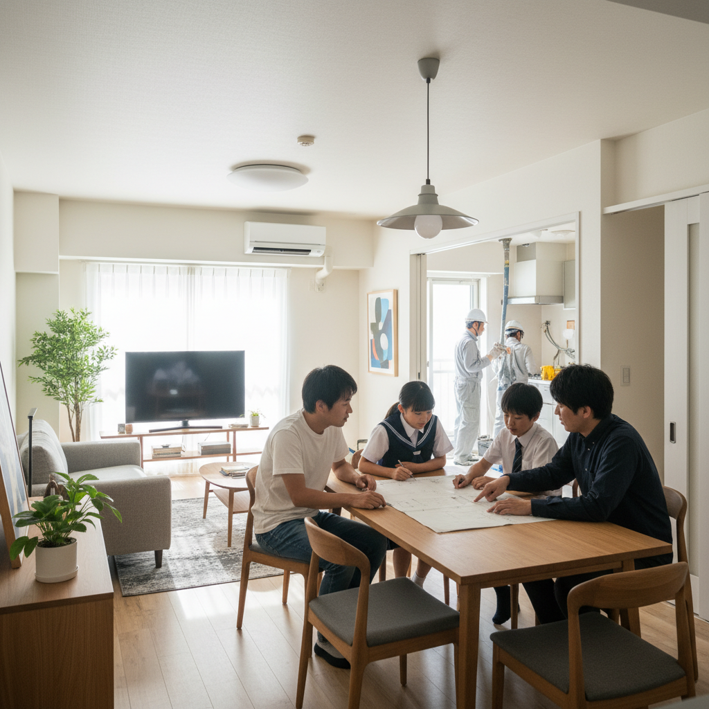 二世帯住宅の完全分離リフォーム: 理想の間取りと費用の全貌